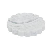 Porte-Savon Design Marby 12cm Blanc