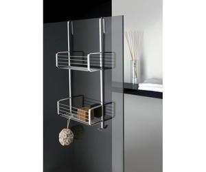 PORTE SAVON DOUBLE A PANIER A ACCROCHER EN LAITON GRAND HOTEL CHROME - CRISTINA ONDYNA GH15951