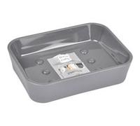 Porte Savon Soft Touch Vitamine II 12cm Anthracite
