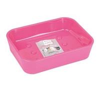 Porte Savon Soft Touch Vitamine II 12cm Fuchsia