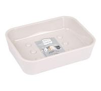 Porte Savon Soft Touch Vitamine II 12cm Taupe