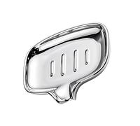 Porte-Savon en céramique avec Trou de vidange en Forme de U Porte-Savon de vidange antidérapant pour Un séchage Rapide et Un Distributeur de décoration de Salle de Bain élégant