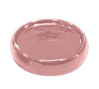 Porte Savon en Céramique Bullea 10cm Rose Poudré