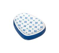 Porte Savon en Céramique Zula 12cm Bleu