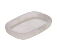 Porte-Savon en Résine Cloudy 13cm Blanc