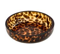 Porte-Savon en Verre Dotty 11cm Marron