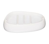 Porte Savon Galet 12cm Blanc