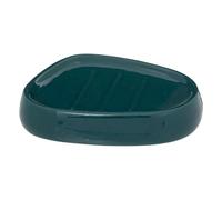 Porte Savon Galet 12cm Bleu Pétrole