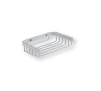 PORTE SAVON GRAND HOTEL PANIER ANGLE OU MURAL 27 cm/ 11 cm BLANC - CRISTINA ONDYNA GH15224