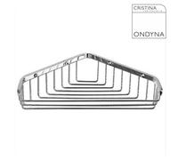 Porte savon GRAND HOTEL panier d'angle Chrome - CRISTINA ONDYNA - GH15751