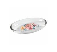 Porte Savon Imprimé Jayana 15cm Transparent