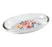 Porte Savon Imprimé Jayana 15cm Transparent