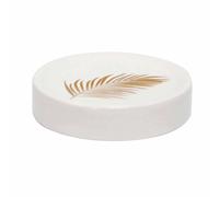 Porte Savon Imprimé Orbella 11cm Blanc