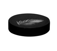 Porte Savon Imprimé Orbella 11cm Noir & Argent