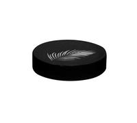 Porte Savon Imprimé Orbella 11cm Noir & Argent