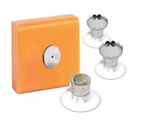 Porte Savon - Lot de 3 - Aimanté - Ventouse Puissante - Sans Perçage