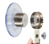 Porte-Savon magnétique avec Ventouse, Porte-Savon magnétique en Acier Inoxydable, Porte-Soap magnétique sans perçage, Installation Murale pour Salle de Bain et Cuisine