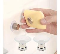 Porte-savon magnétique facile à installer - Sans perçage requis, montage mural à ventouse, convient pour la douche et la cuisine, conception de drainage rapide, matériau en acier inoxydable, ne rouill