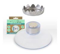Porte-Savon Magnétique Feel Natural avec Ventouse - Support Savon Sans Perçage pour Douche, Lavabo et Baignoire