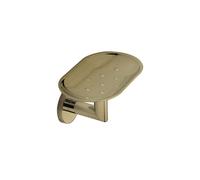 Porte savon mural en laiton medea or brosse - CRISTINA ONDYNA SHME09M96P