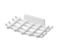 Porte-savon mural, porte-savon en grille, organisateur de porte-savon, étagère murale en grille, étagère à vaisselle, porte-savon, organisateur mural pour salle de bain