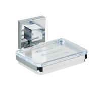 Wenko VL Quadro porte-savon mural transparent 22681100