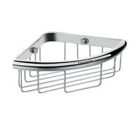Porte-savon panier d'angle - Hansgrohe - Logis Universal - Chromé - Laiton - Montage mural
