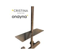 Porte savon pour colonnes cristina or rose brosse - CRISTINA ONDYNA AB00334P