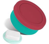 Porte-savon rond à la terre de diatomées, pour la salle de bain et le camping