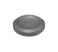 - Porte Savon Rond Trio 12cm Gris
