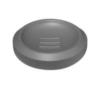 Porte Savon Rond Trio 12cm Gris