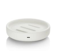 Porte-savon Sana diamètre 11,5 x 3 cm blanc