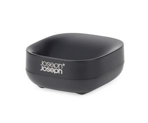Porte-savon SLIM 70601 8 cm, noir, plastique, Joseph Joseph