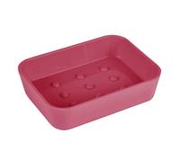 Porte-Savon Soft Touch Vitamine 11cm Framboise