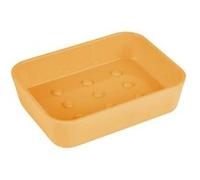 Porte-Savon Soft Touch Vitamine 11cm Ocre