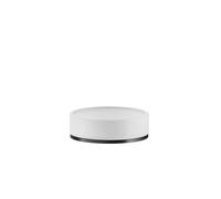 Porte-savon sur pied Gessi Inciso blanc mat, 58525707, Couleur: Métal noir brossé PVD