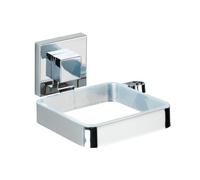 Porte sèche-cheveux en acier inox Quadro