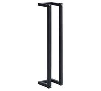 Porte-serviette 1 pièce - Vidaxl - Support de serviette Noir 12,5 x 12,5 x 60 cm Fer hfw558956