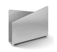 Porte serviette ACIO 16 cm, argent, acier inoxidable, Zack