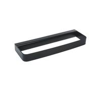 PORTE-SERVIETTE ANNEAU MURAL NOIR MAT EN ACIER VERNI ET ABS MOD. 25 BLACK