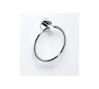 Porte serviette anneau OMEGA en chrome 16cm x 19cm x 5,5cm-Sans adhésive--