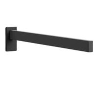 Porte-serviette LINEA 42 cm, noir, acier inoxydable, Zack