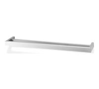 Porte-serviette LINEA 61 cm, double, mat, acier inoxydable, Zack