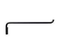 Porte-serviette MODO, 46 cm, noir, Blomus