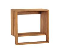 Porte-serviette mural 35x20x35 cm Bois de teck solide