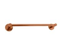 Porte-serviette mural COLORADO en laiton rose gold brossé 49,3cm