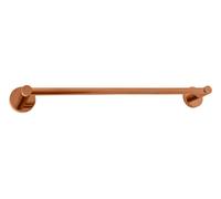 Porte-serviette mural COLORADO en laiton rose gold brossé 64,3cm