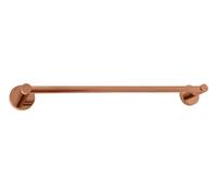 Porte-serviette mural COLORADO en laiton rose gold poli 64,3cm