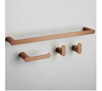 Porte-Serviette Rea MATI 4 pièces Support Brush Copper Cuivre Brossé