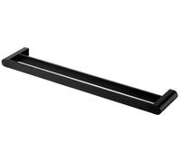 Porte Serviette Salle De Bain Noir Double